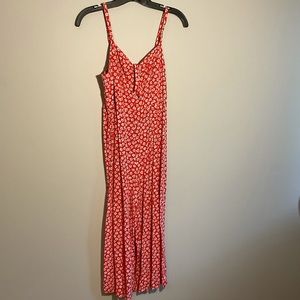 Daisy Print Jumpsuit